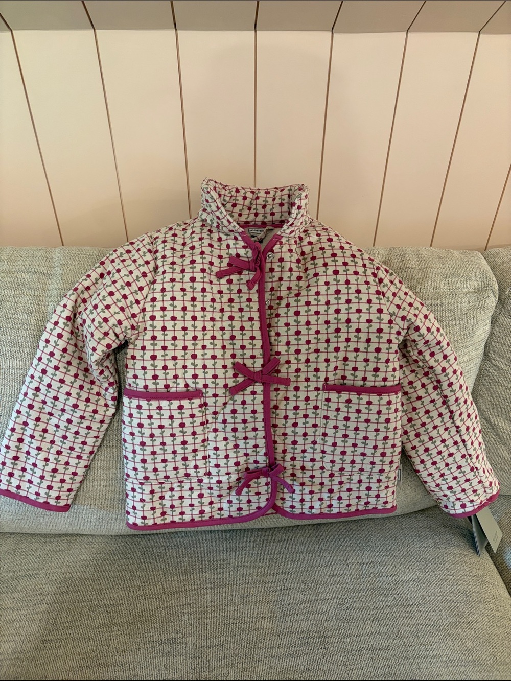 NWT Hunter Kids Quilted Jacket